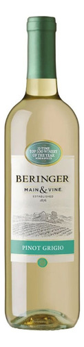 Vino Blanco Beringer Main & Vine Pinot Grigio 750 Ml