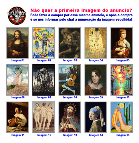 Quadro Pìntura Famosa Caravaggio Com Moldura A2 60 X 42 Cm A