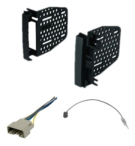 Imagen 1 de 7 de Kit Frente Adaptador Chrysler Dodge Jeep 07-16 Cdk642 2 Din