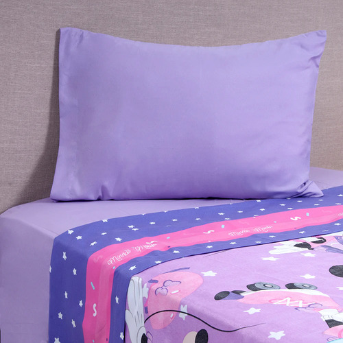 Set De Sabanas Mas Frazada Sherpa Invierno Minnie - Disney