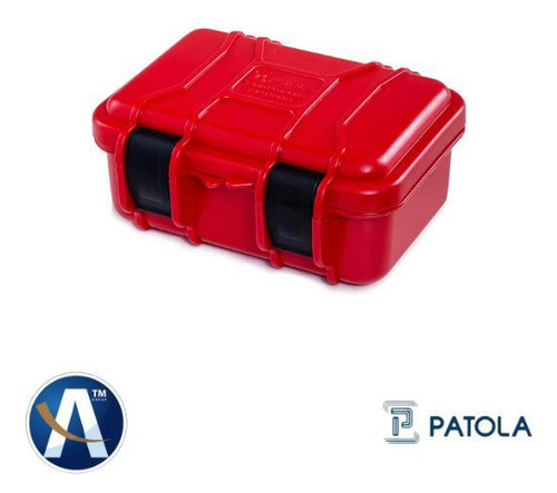 Patola Maleta Case Rígido Uso Geral Mp008 Vermelho