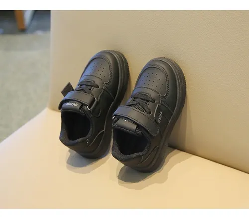 Zapatos Antideslizantes For Niños De Color Puro De Moda