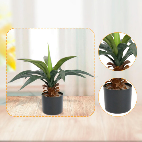 Planta Artificial Em Vaso, Enfeite De Mesa, Planta