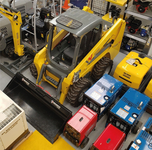 Imagen 8 de 10 de Minicargador Sw16 Wacker Neuson Con Motor Kohler De 55cv