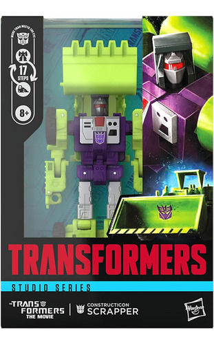 Transformers Constructicon Scrapper Studio Series Hasbro (Usado)