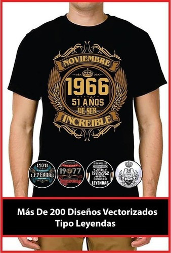 Vectores Sublimación Camiseta - Leyendas Nacimiento