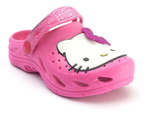 Babuche Plugt Ventor Hello Kitty Infantil - Pink
