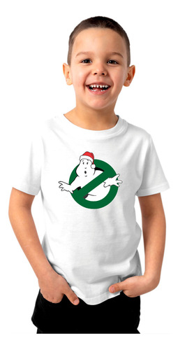 Playera Navidad Para Niño Fantasma 1