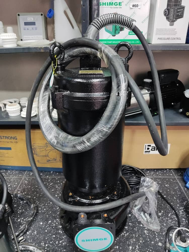 Bomba Sumergible Aguas Negras Shimge Wqk60-15 20 Hp