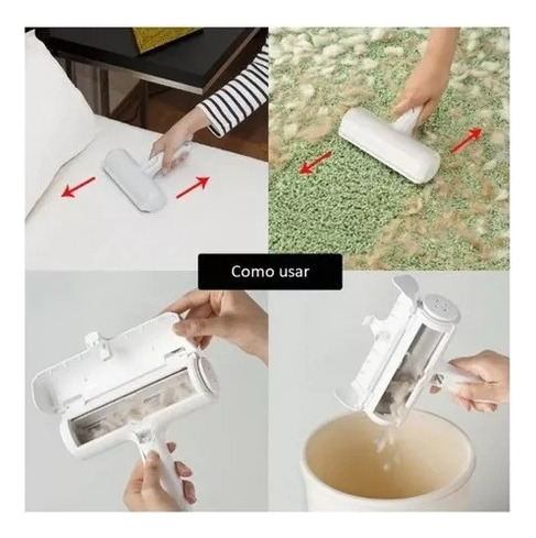 Cama Enrollable For Quitar Pelo For Mascotas, Sofá Y Ropa