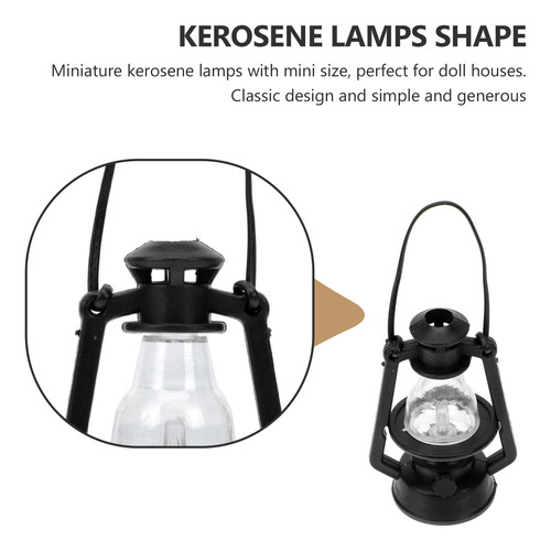Lámpara De Aceite Mini Oil Lantern, Lámpara De Aceite En Min