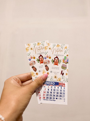 Almanaques Personalizados Con Iman X100