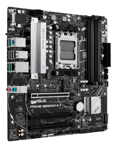 Tarjeta Madre Asus Prime B650m-a Ax Ii Csm Socket Am5 Color Plateado