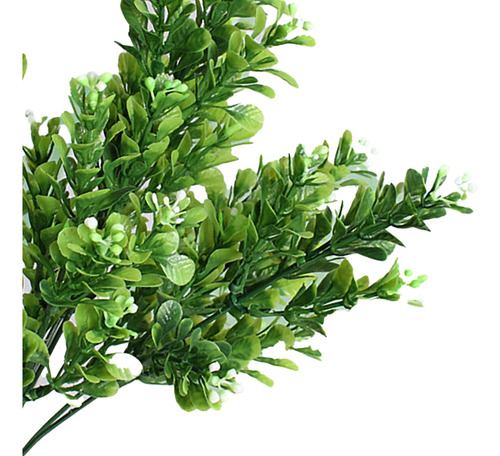 Flores Artificiales Verdes Artificiales, Plantas Con Forma R