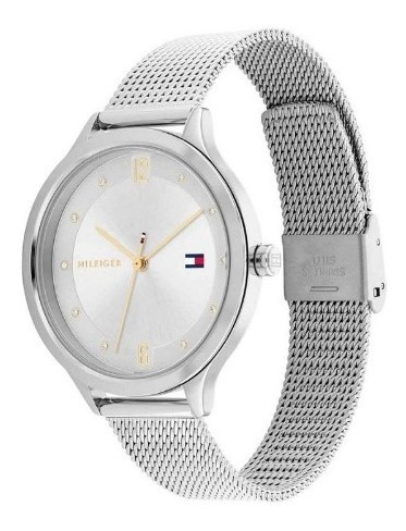 Imagen 2 de 3 de Reloj Tommy Hilfiger Grace Mujer De Acero Y Piedras 1782432