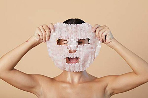 Skin Gym Máscara Facial De Cristal De Cuarzo Rosa, 1 Qt