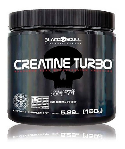 Creatine Turbo 150g - 100% Original Black Skull