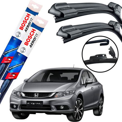 Palheta Aerofit Honda Civic 2012 2013 2014 2015 2016 Bosch