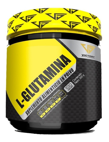 Glutamina Victory L- Glutamina 500 Gramos - 100 Porciones