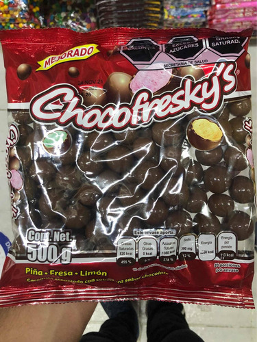 Chocofreskys 2 Kg Chocolate Piña Fresa Limón