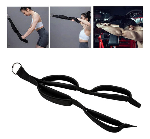 Para Tricep Bicep Rope Cable Attachment Polea Para
