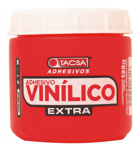 Adhesivo Cola Vinílica Carpintero Extra Tacsa X 125grs