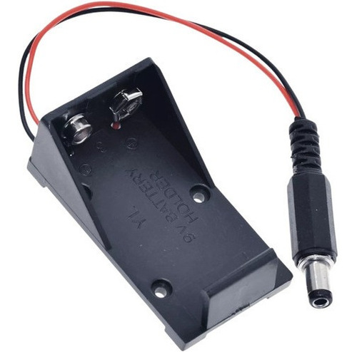Suporte Para Bateria 9v - Com Plug Jp4
