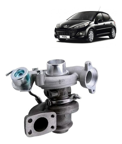 Turbo Para Peugeot 207 1.6 2009 2011  Dv6td  Manual 