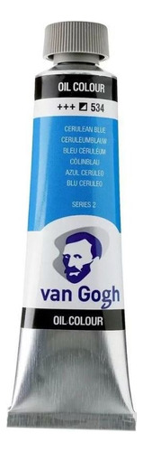 Tinta Óleo 20 Ml Talens Van Gogh Serie 2 Cerulean Blue 534