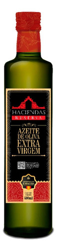 Óleo de extra virgem Haciendas vidro sem glúten 500 ml