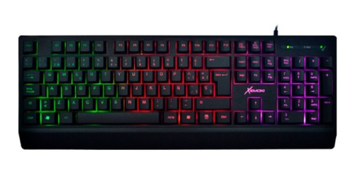 Imagen 2 de 6 de Combo Gamer Teclado Retroiluminado Y Mouse 6d 2400 Xk-gk807