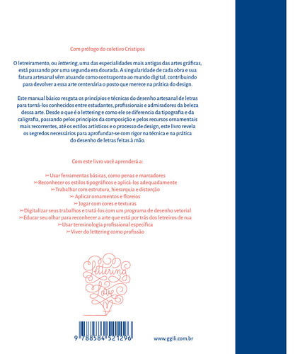 Segredos De Ouro Do Lettering, Os - Gg