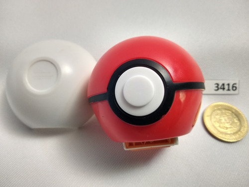 3416 Pokemon Pokebola Sellos Woobufet Lunala Yujin Pokechay (Usado)