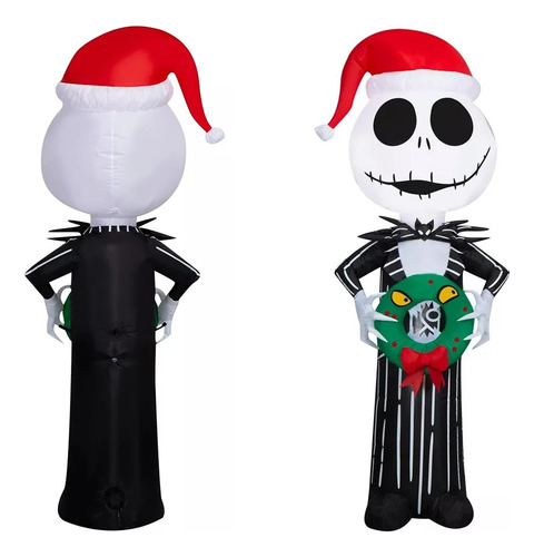 Jack Skellington Inflable Navidad Disney Original