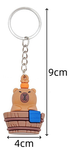 Llavero Con Forma De Capibara De Regalo Para Niños, 21 Unida