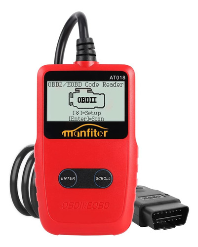 Manfiter Ato18 Escáner Obd Códigos De Falla Obd2