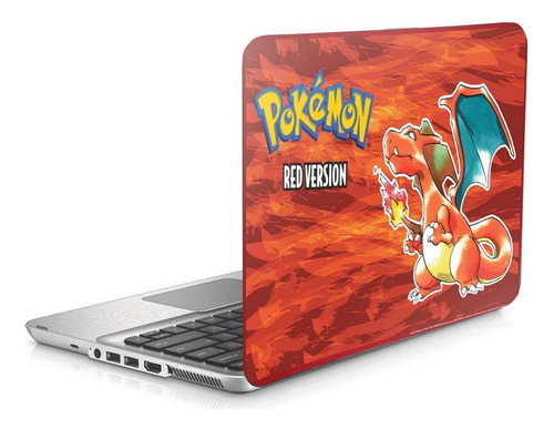 Skin Adesivo Protetor Notebook 15 Pokémon Red Charizard B11