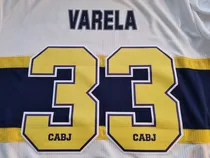 Comprar Estampado Numeros Y Nombres Boca Alternativa Blanca 2022