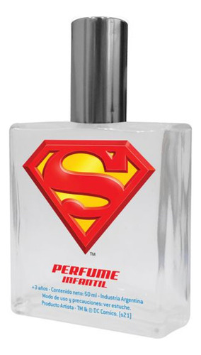 Perfume Infantil Superman 50ml Con Juego