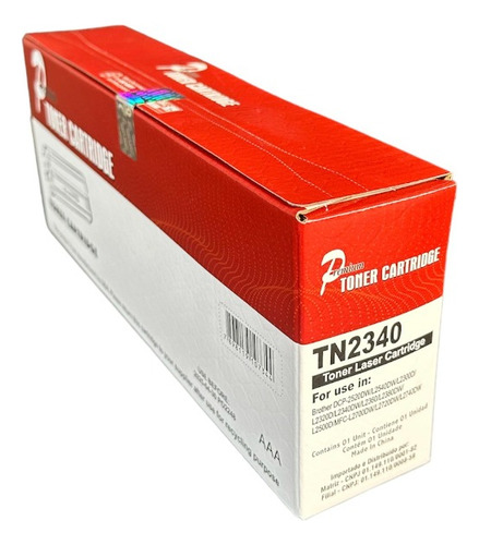 Toner Compatível Brother Dcp L2540dw Tn2340 Tn2370 Tn660 Tinta Preto