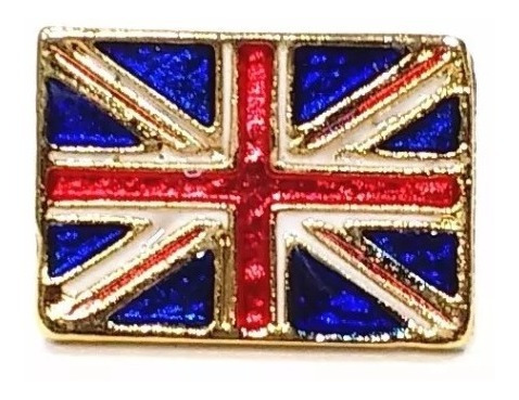 Bótom Pim Broche Pin Bandeira Reino Unido Inglaterra 20x13mm