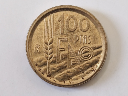 Moneda España 100 Pesetas 1995 Fao(x131