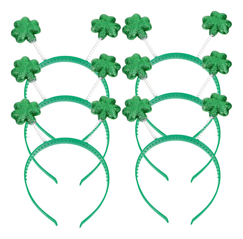 Diadema Con Purpurina Para El Día De San Patricio, 6 Unidade