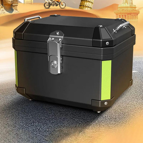 Baúl De Almacenamiento Para Motocicleta, Caja Con Base