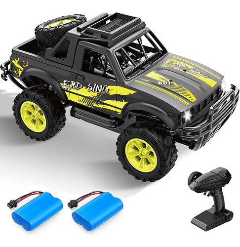 Coche De Control Remoto A Escala 1:16, Jeep 4wd 25 Km/h, Jug