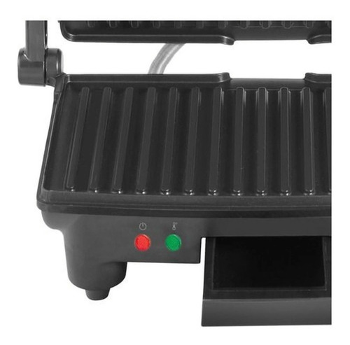 Sandwichera Panini Gr2976-cl B+decker, Plata Color Plateado