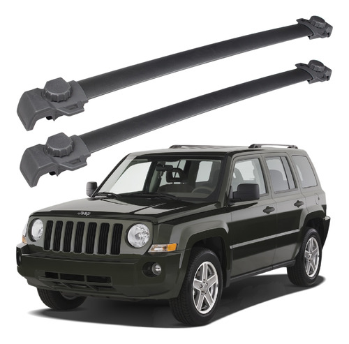 Barras Portaequipaje Jeep Patriot 2007 - 2017 Transversales