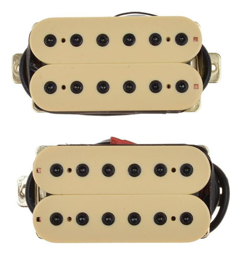 2 Piezas Guitarra Eléctrica Humbuckers Pastilla N\u0026b