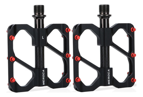 Pedales Para Bicicleta Para Mtb, Fixie Fibra De Carbono