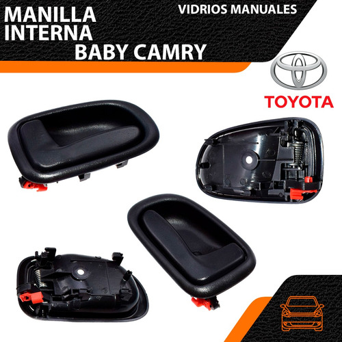 Manilla Interna Izquierda Corolla Baby Camry Vidrios Manual